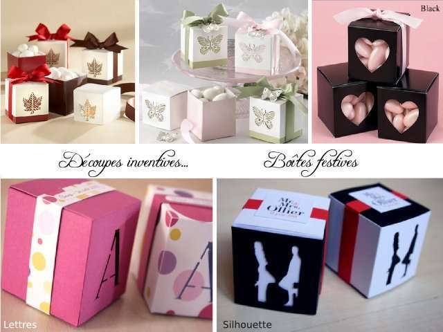 boite dragees cube boite dragees cube