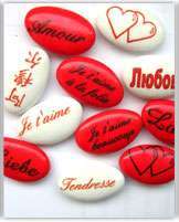 cadeaux invités mariage dragées personnalisés écriture message