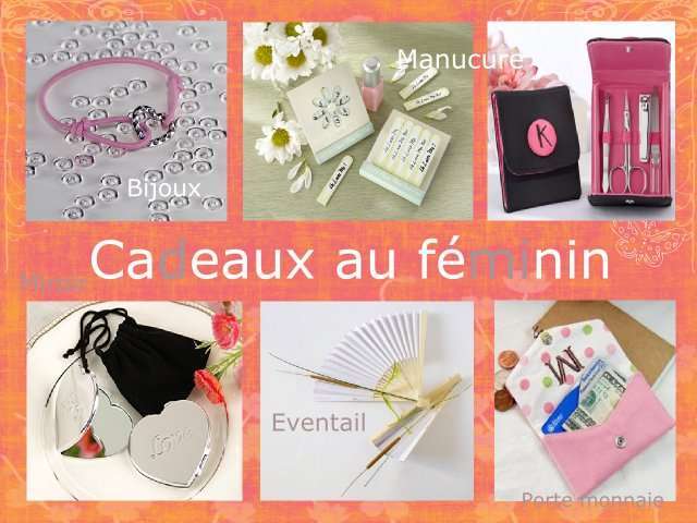  cadeaux invités mariage original pour femmes bracelet bijou éventail miroir poudrier coeur porte monnaie kit manucure lime à ongle