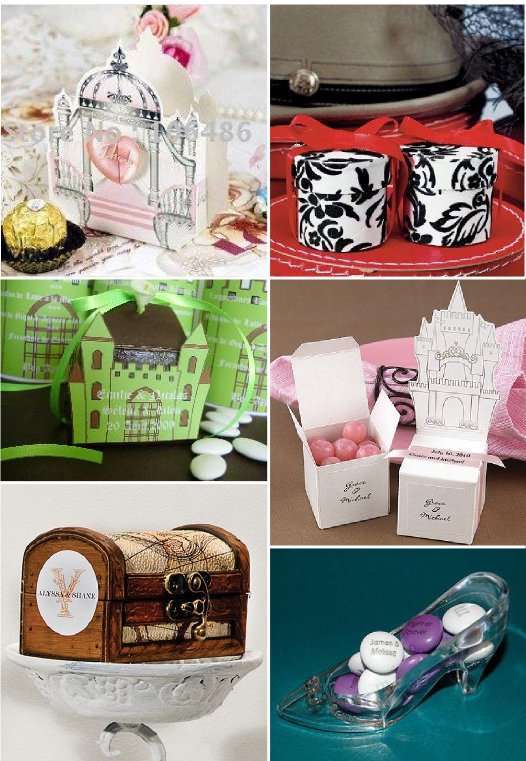 mariage contes de fee boite dragees