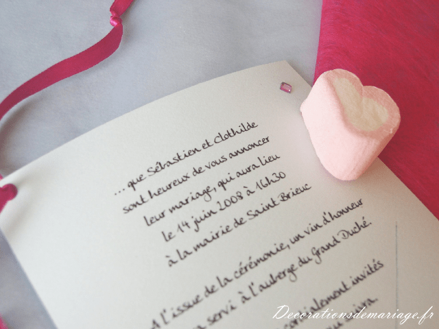  décoration mariage idées thème thème surprise invitation faire part shaker box coeur scrapbooking fuchsia et bleu clair loisirs créatifs bricolage faire soi même