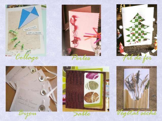faire-part mariage loisirs créatifs collage fil de fer faire-part mariage loisirs créatifs cerf volant perles sapin de noel montagne bijou sable végétal séché champêtre mer
