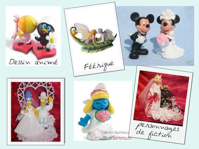 figurine mariage enfantin pièce montée gateau figurine mariage enfantin pièce montée gateau