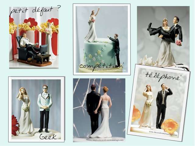 figurine mariage humoristique comique pièce montée gateau figurine mariage humoristique comique pièce montée gateau