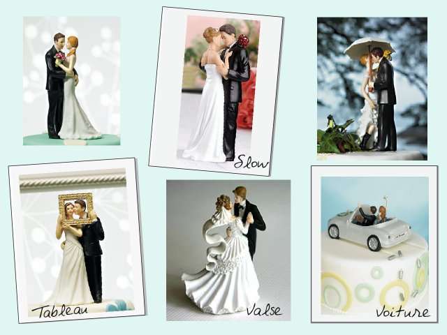 figurine mariage romantique figurine mariage romantique pièce montée gateau