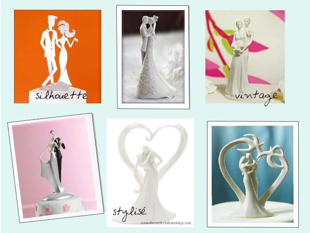 figurine mariage moderne stylisé pièce montée gateau figurine mariage moderne stylisé pièce montée gateau