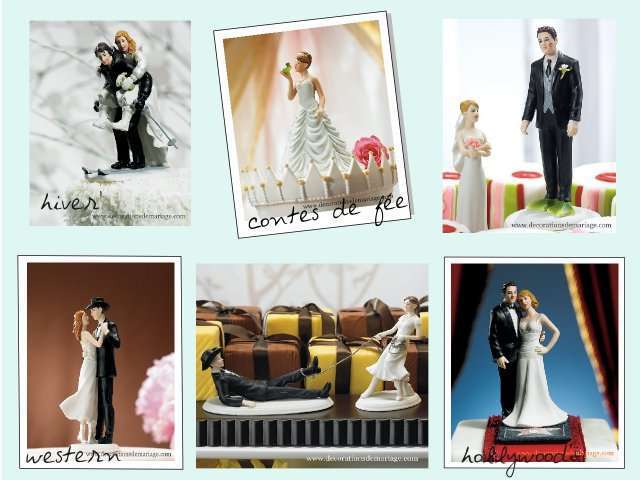 figurine mariage thème pièce montée gateau figurine mariage thème pièce montée gateau
