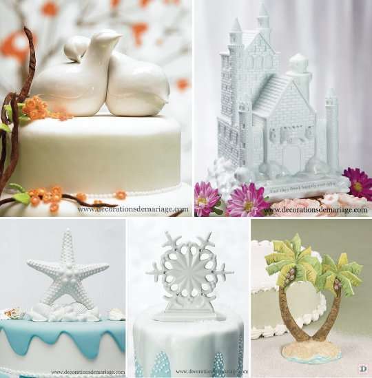 figurine_mariage_piece_montee_gateau_oiseau_etoile_de_mer_flocon_palmier_chateau figurine_mariage_piece_montee_gateau_oiseau_etoile_de_mer_flocon_palmier_chateau
