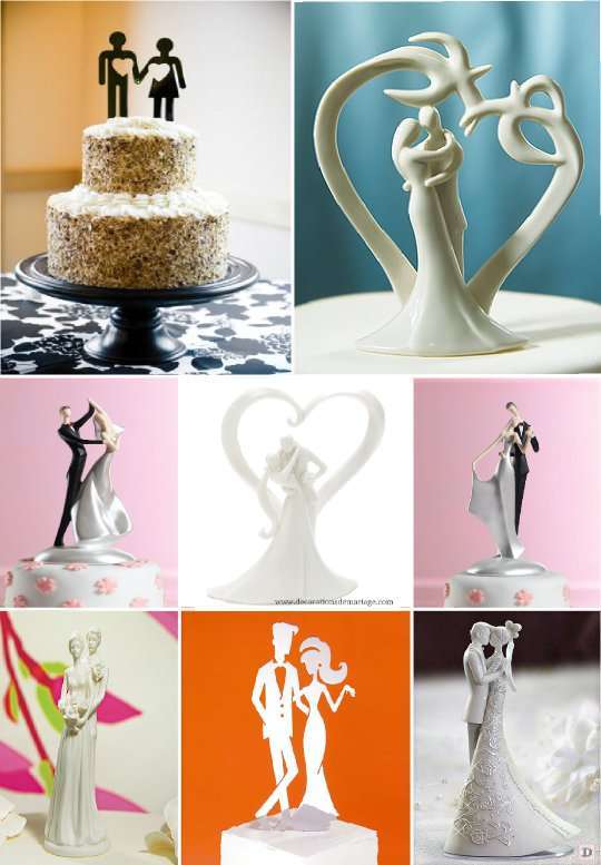 figurine_mariage_gateau_piece_montee_stylise_moderne_design figurine_mariage_gateau_piece_montee_stylise_moderne_design