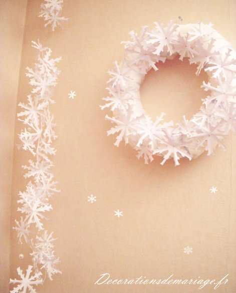 couronne noel hiver flcon faire soi même