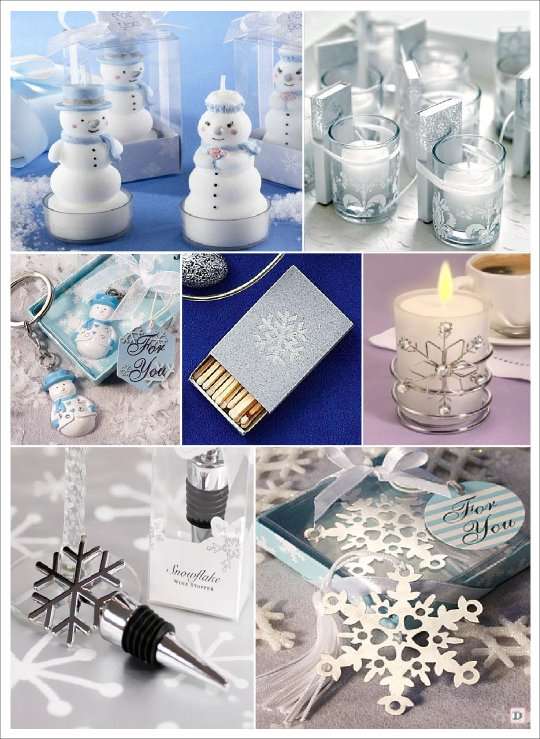 mariage hiver cadeau bougie bouchon stopper porte cle allumette marque page