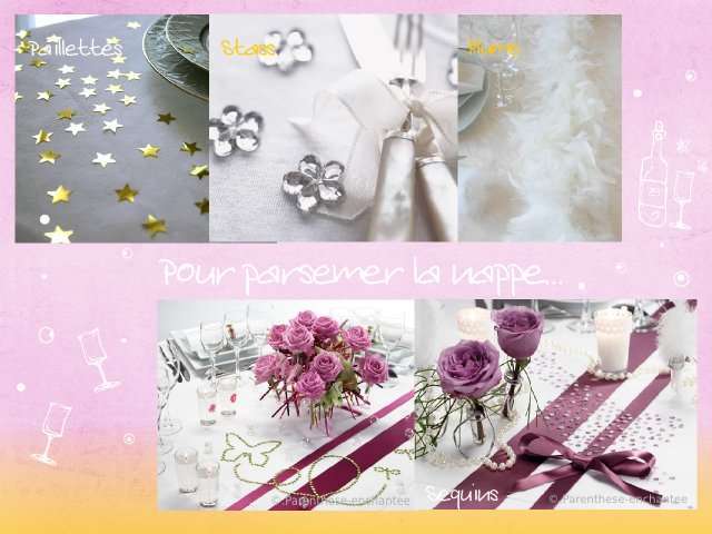 table decoration to sprinkle glitter rhinestone sequins feather stars decoration de table à parsemer paillettes étoiles strass sequins plumes