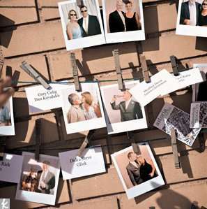 livre d'or mariage original photo polaroid