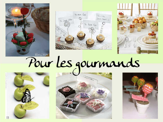  idées marque place mariage loisirs créatifs faire soi même bricolage gourmandise ferrero rocher chocolat bonbons gâteau sucette pommes fruits