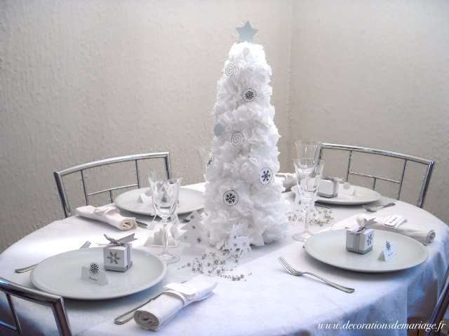 decoration table de noel blanc gris argent decoration table de noel blanc gris argent