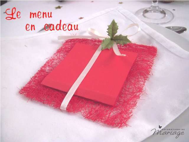 menu paquet cadeau carte menu paquet cadeau noel
