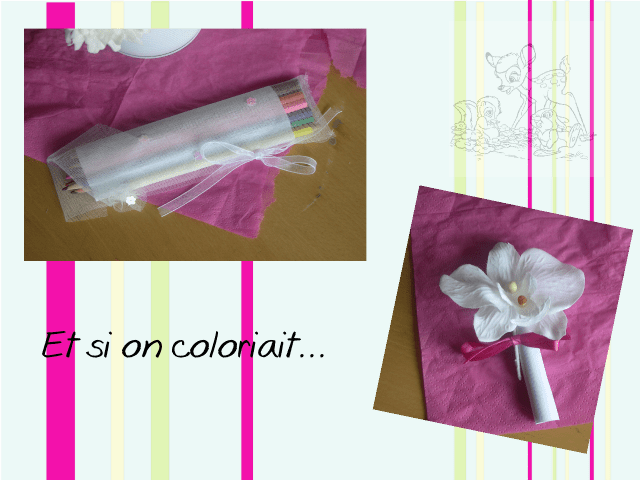  idées décorations mariage pour les enfants coloriage