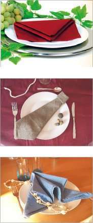  pliage de serviette pochette enveloppe cravate avion