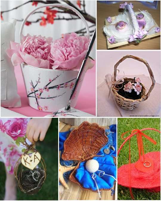 porte alliances mariage panier porte alliances mariage panier