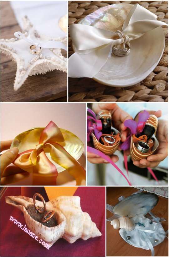 porte alliances mariage coquillage porte alliances mariage coquillage