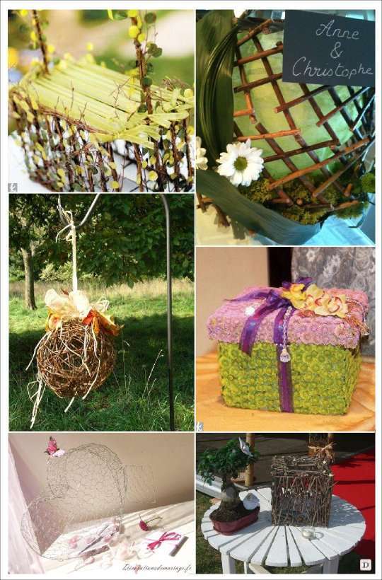 urne mariage coeur grillage quadrillage branchage urne mariage coeur grillage quadrillage branchage