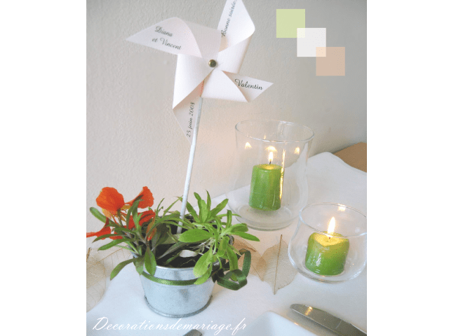décoration mariage table thème enfance vent marque place moulin à vent décoration mariage table thème enfance vent loisirs créatifs bricolage faire soi même marque place moulin à ven