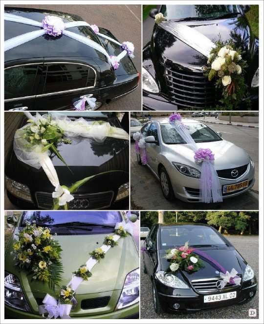 comment décorer voiture de mariee
