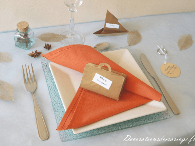 décoration mariage idées thème voyage décoration de table marque placevoilier origami bateau papier craft loisirs créatifs bricolage faire soi même