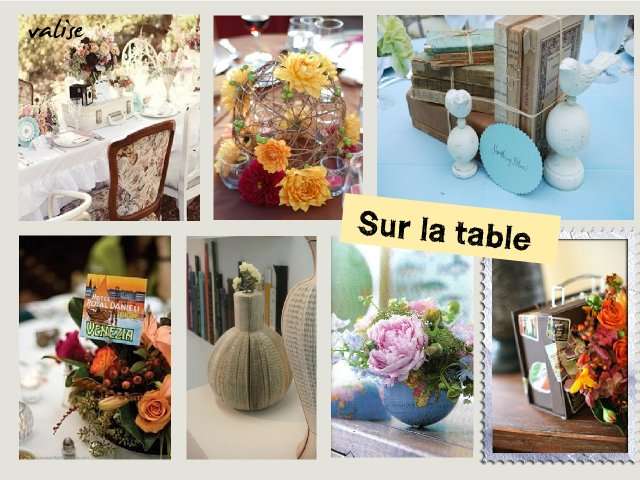 wedding centerpiece travel