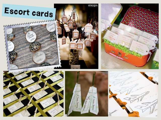 carte table mariage