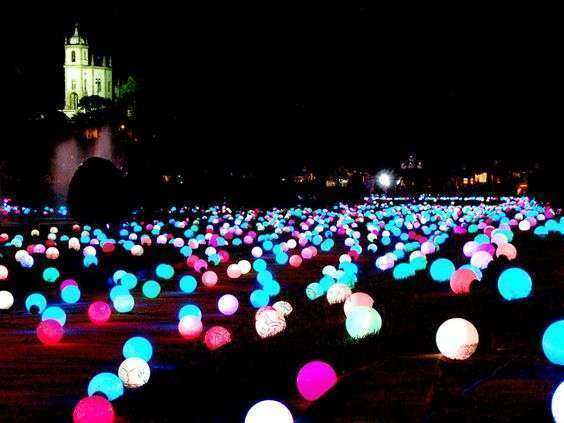 ballons batons phosphorescents lumineux