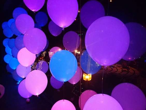 ballon lumineux led mariage