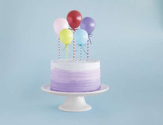 decoration gateau mini ballons cake topper