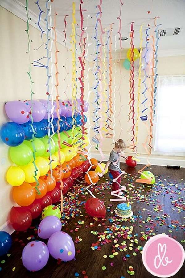 decoration salle mariage mur de ballons