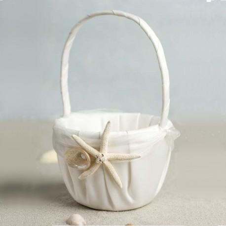 Le panier à pétales coquillage Le panier à pétales coquillage