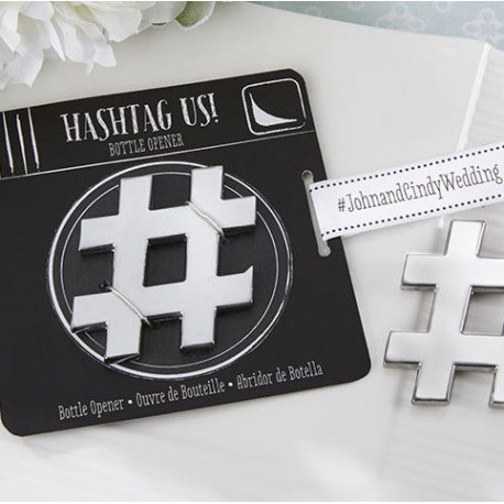 L'ouvre bouteille hashtag pour geek L'ouvre bouteille hashtag pour geek