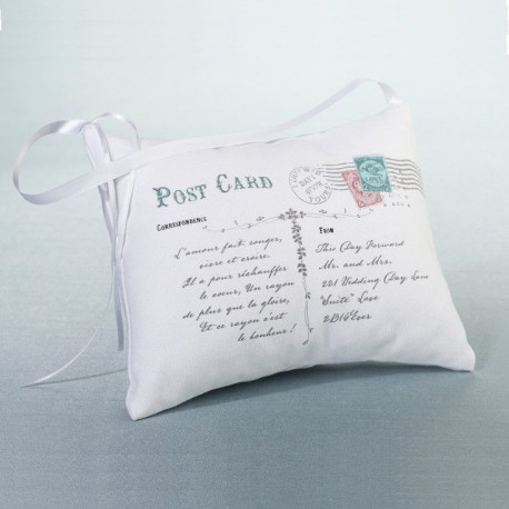 coussin alliances carte postale coussin alliances carte postale