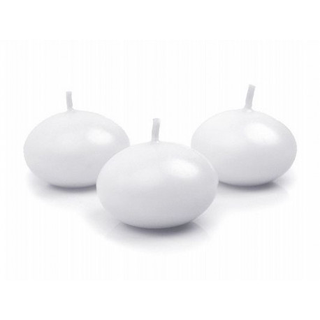 Les 5 bougies flottante blanche Les 5 bougies flottante blanche