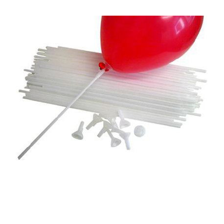 Les 10 tiges pour ballons Les 10 tiges pour ballons