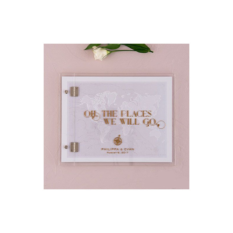 le livre d or personnalise voyage