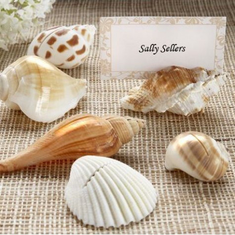 Les 6 marque-places coquillage Les 6 marque-places coquillage