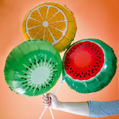 Les ballons fruits exotiques Les ballons fruits exotiques