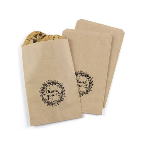 Les 25 sacs kraft couronne champêtre Les 25 sacs kraft couronne champêtre