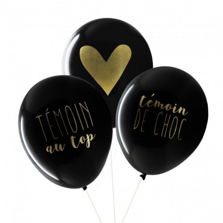 Les ballons témoins (x3) Les ballons témoins (x3)