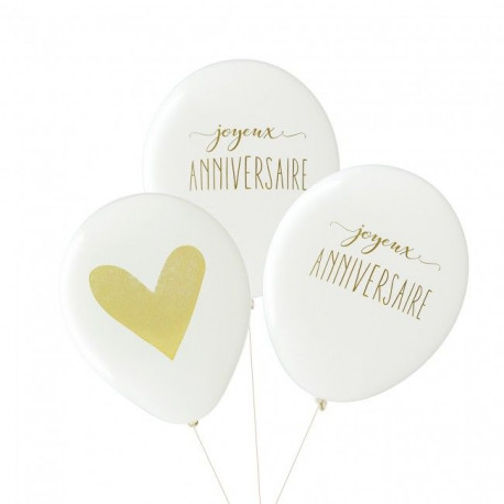 Les ballons anniversaire (x3) Les ballons anniversaire (x3)