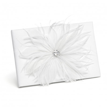 Le livre d'or plume blanche Le livre d'or plume blanche