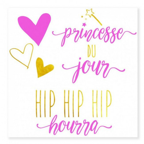 Les tatouages princesse d'un jour Les tatouages princesse d'un jour