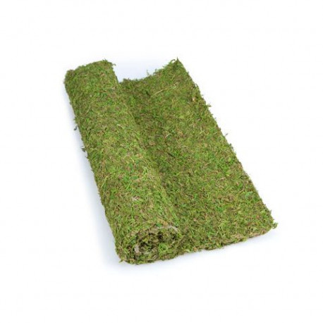 Mousse vegetale artificielle en rouleau pour decoration de