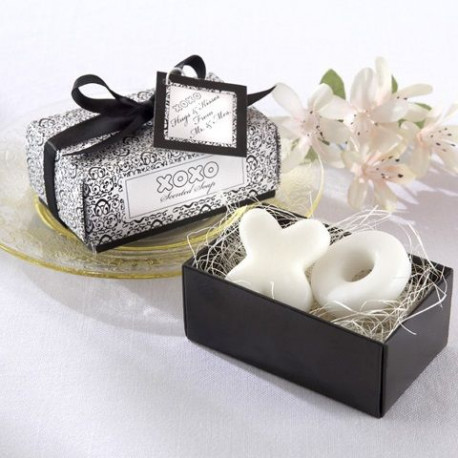 Le boîte cadeau savon XOXO Le boîte cadeau savon XOXO