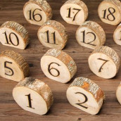 Lot De 20 Numéros De Table Dorés 1 à 20 Avec Base - Pour Mariage, Anniversaire, événement - Décoration élégante Et Pratique